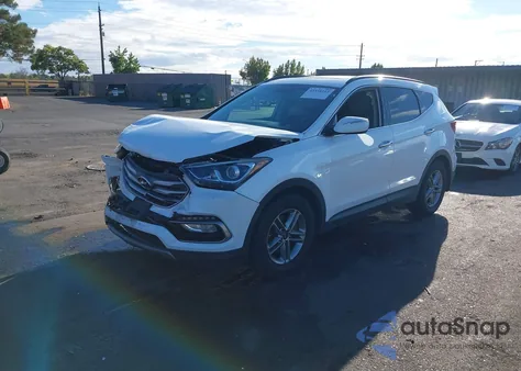 2018 Hyundai Santa Fe Sport 2.4L из США, поврежденный, VIN 5NMZUDLB1JH067028